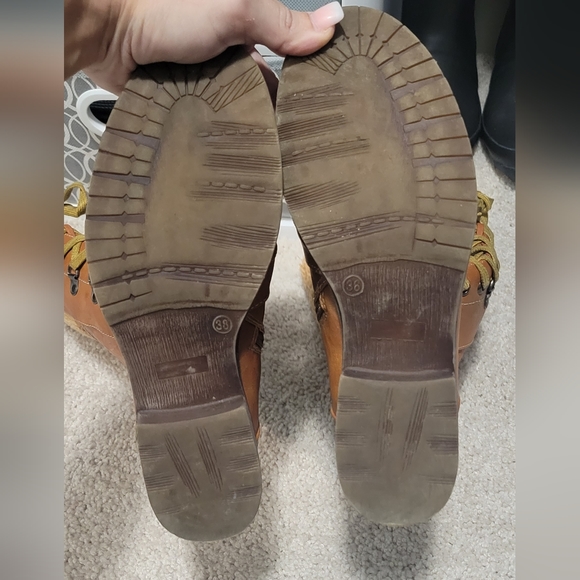 Patrizia Camel Brown Boots - Picture 4 of 4